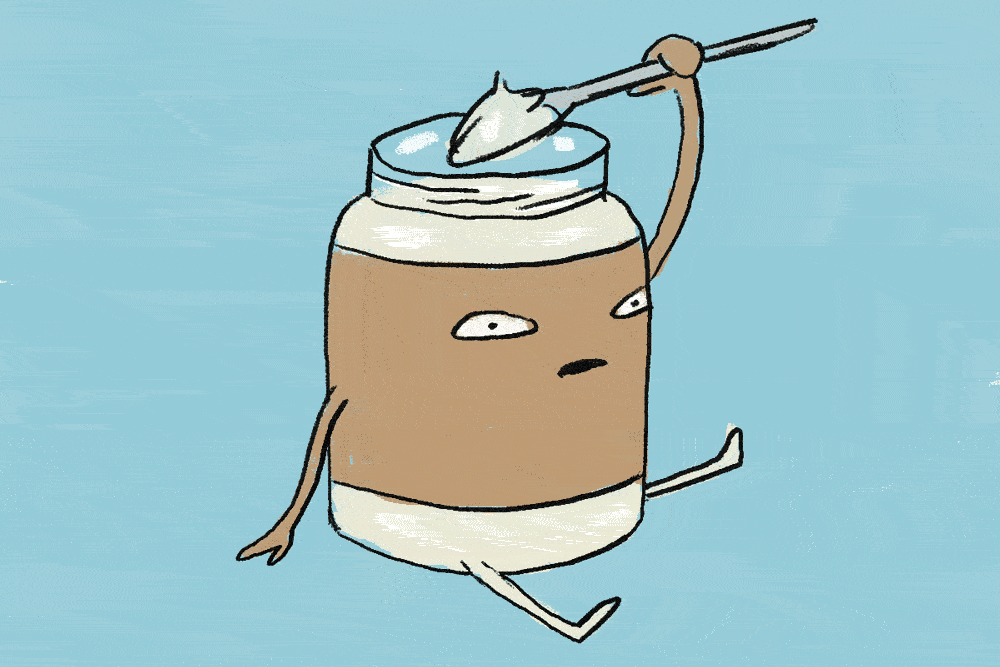 [funny] [illustration] mayo eating itself